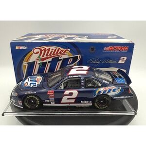 Rusty Wallace #2 Miller Lite 2003 Dodge Intrepid 1:24 Action Diecast Car Boxed
